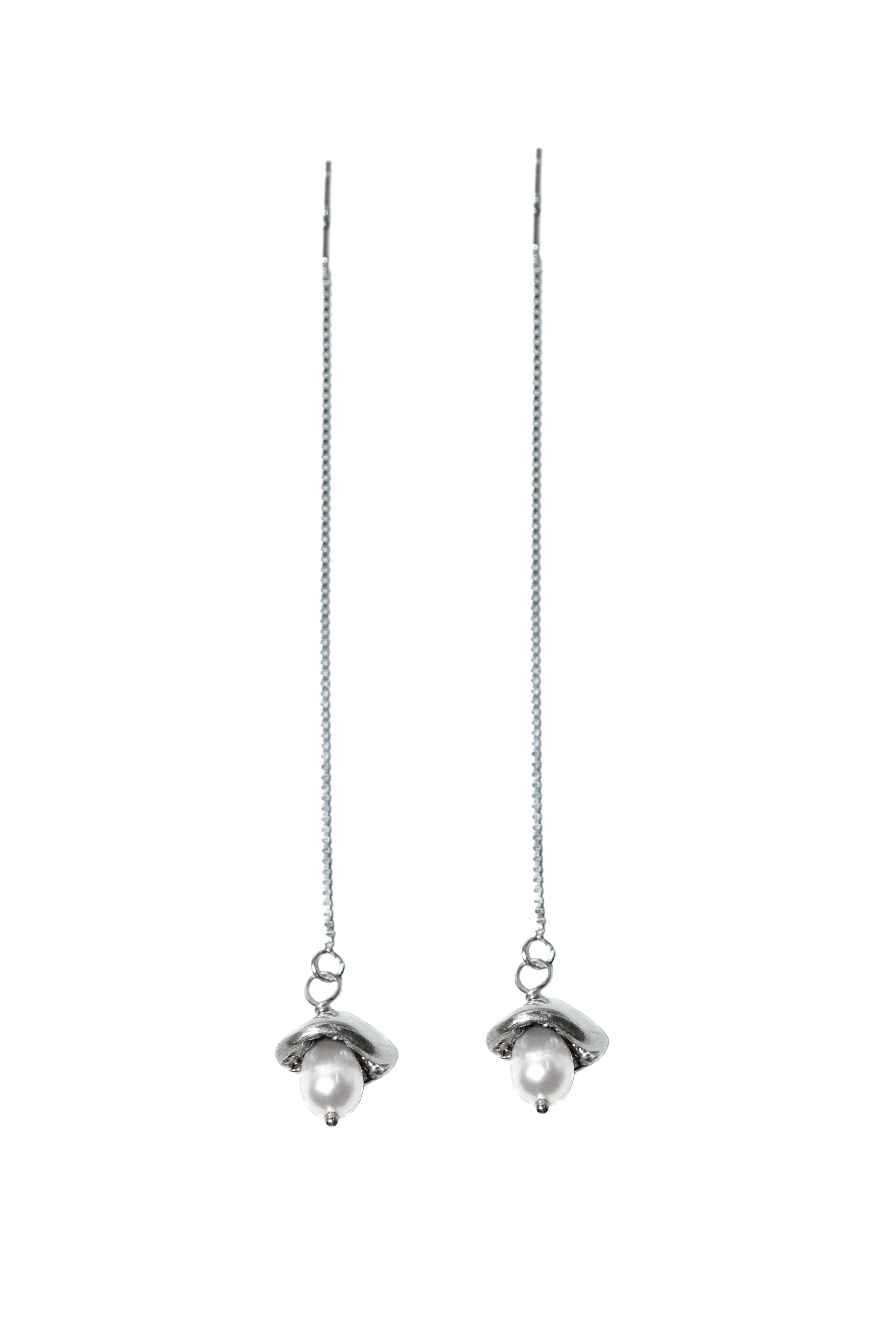 ROSE PEARL EARRINGS