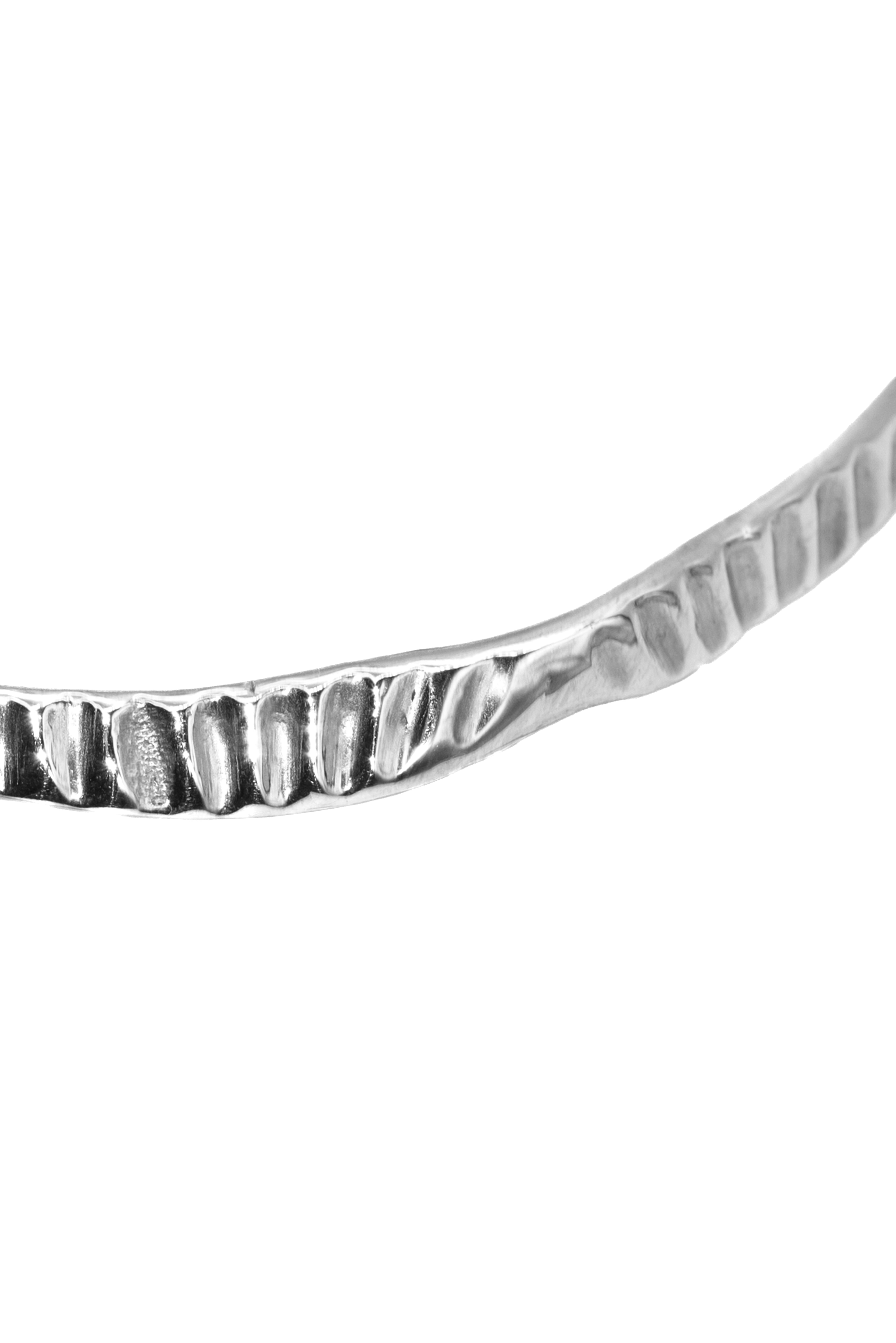 STERLING SILVER SCALLOP CUFF