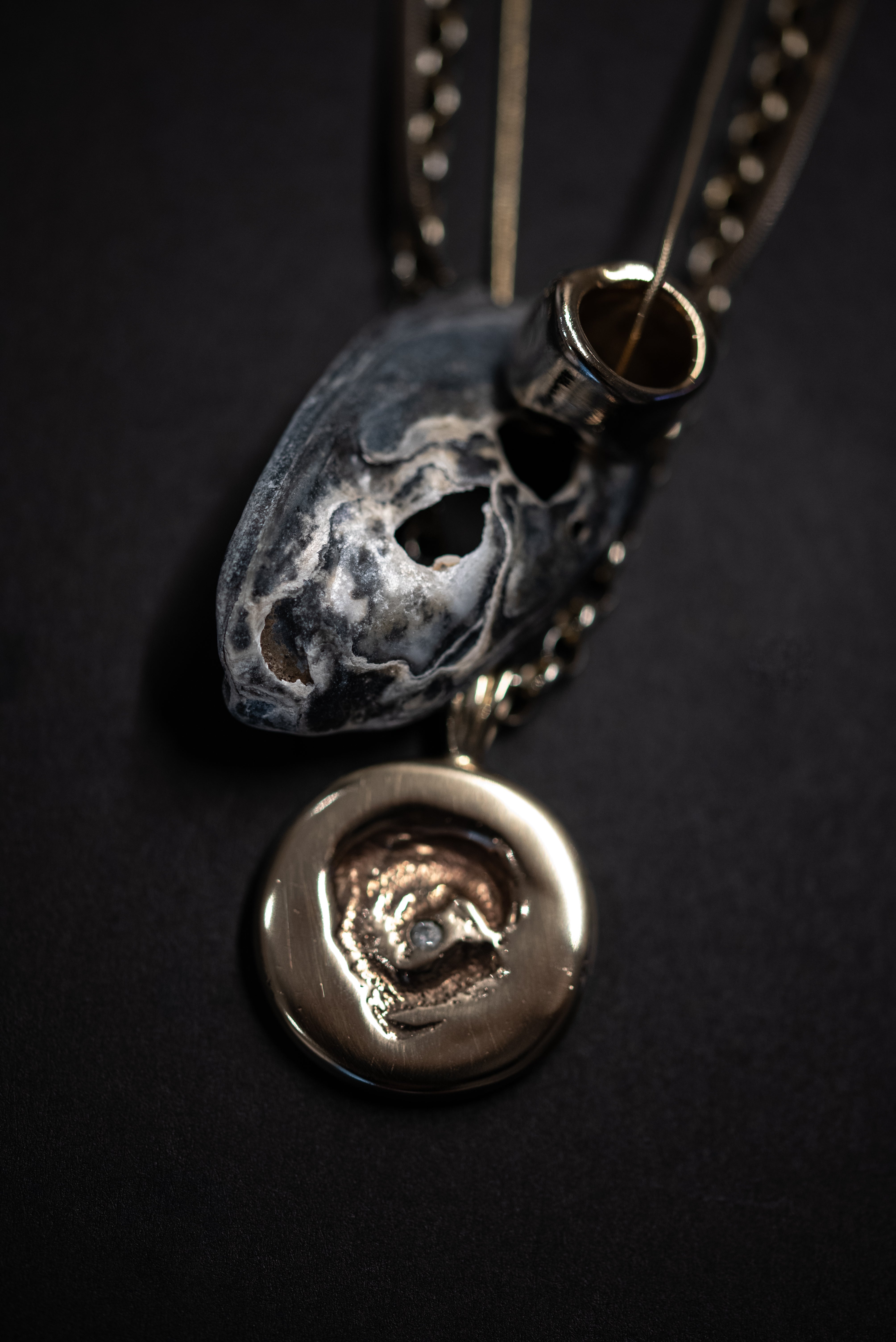 The Ocean Fossil Necklace