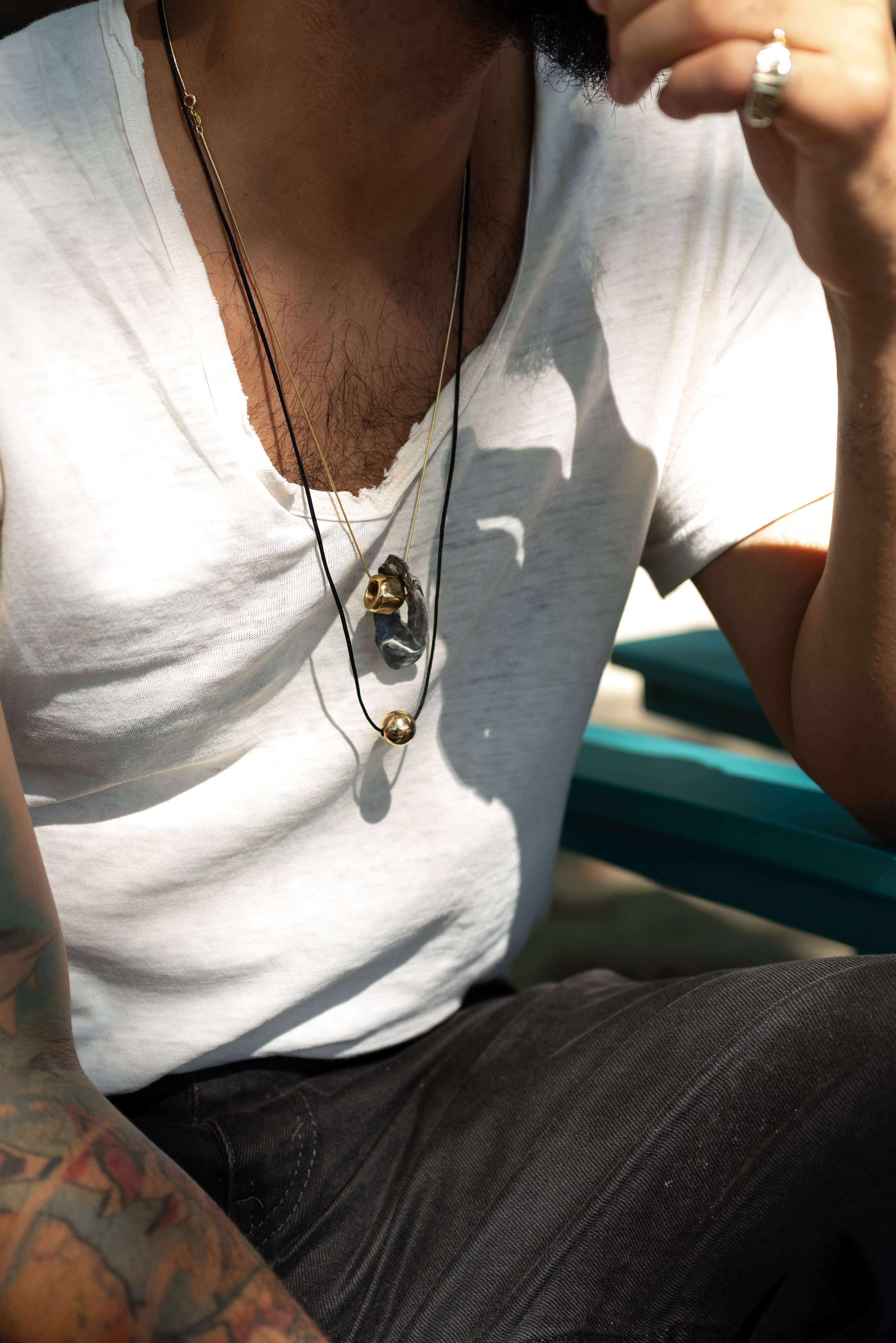 The Ocean Fossil Necklace