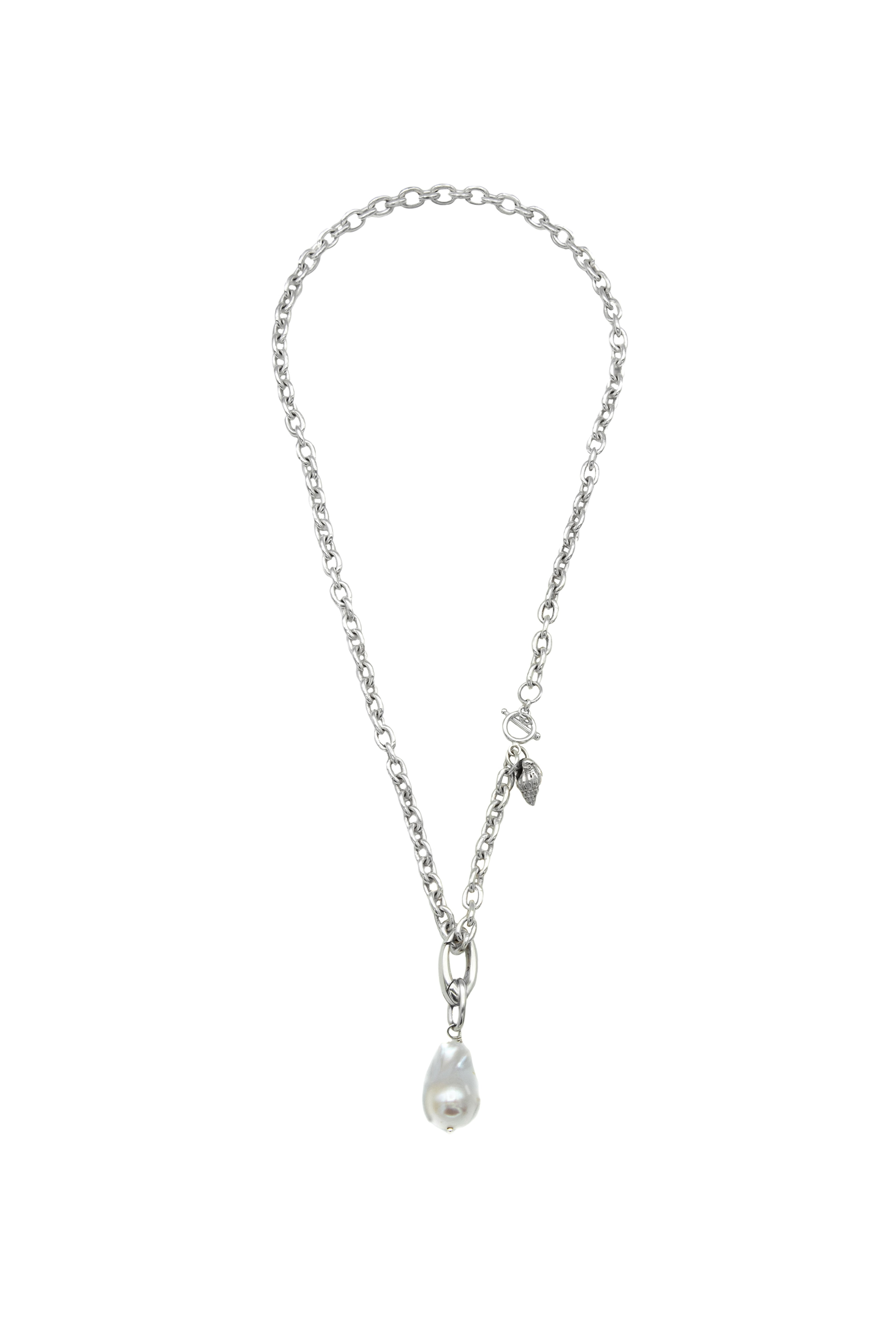 SERENITY BAROQUE PEARL NECKLACE