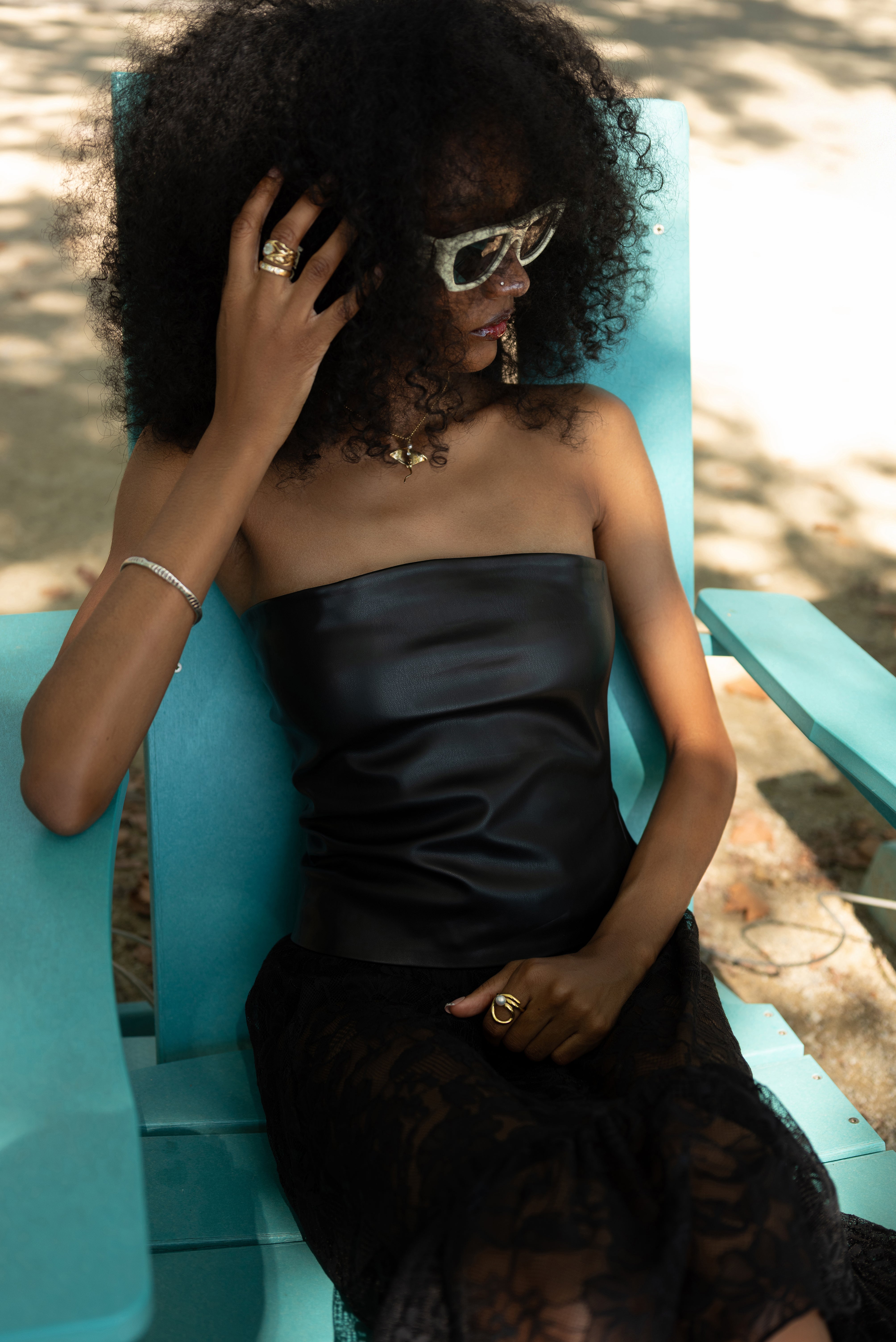 STERLING SILVER SCALLOP CUFF